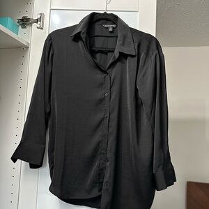 Black Button-Up Shirt
